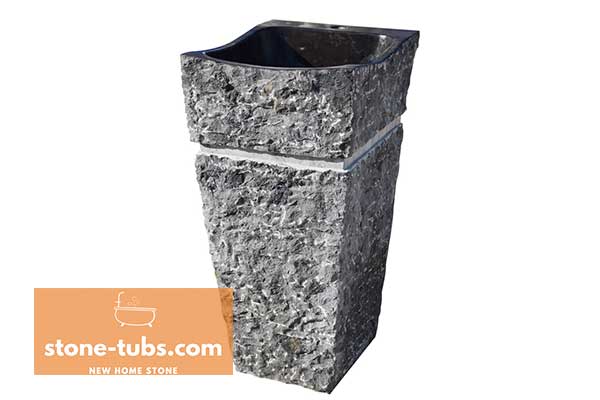 granite pedestal sink