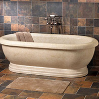 modern freestanding bathtub