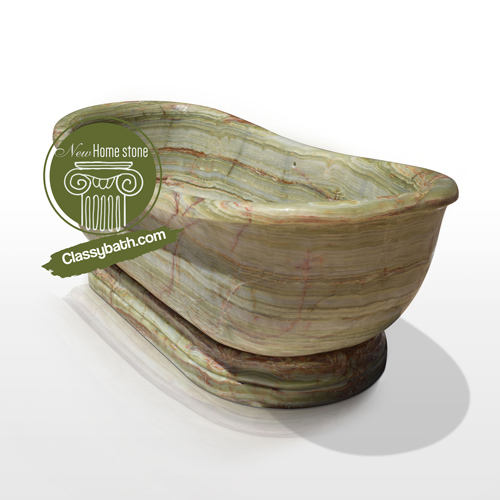 Contemporary custom gemstone bathtub Contemporary custom gemstone bathtub